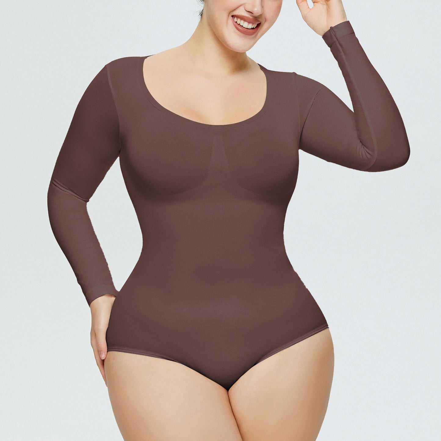 Slimming Bodysuit for Women Slimming Bodysuit for Women Bodysuit Women Bottoming Shirt Long Sleeve Corset Romper Underwear Body Shaper Seamless One-Piece Corset