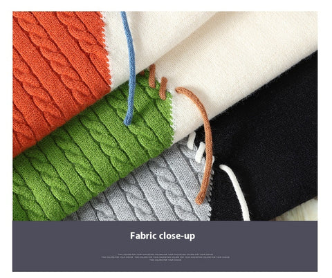 Men's Knitted Casual Crew Neck Sweater – Soft & Comfortable Everyday Essential