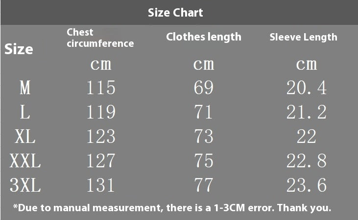 Youngla Men's Oversized T-shirt Cotton round Neck Loose Short Sleeves Gym Sports Fitness T-shirt 240 Fabric