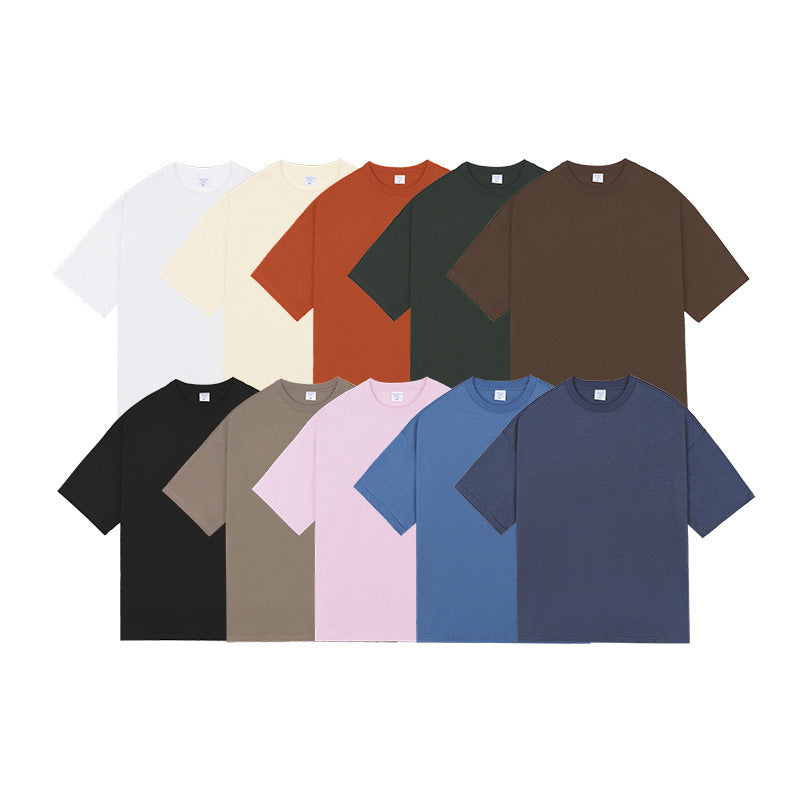 Men's T-Shirts - Short Sleeve Crew Neck Cotton Solid Tee S - 2XL Tees