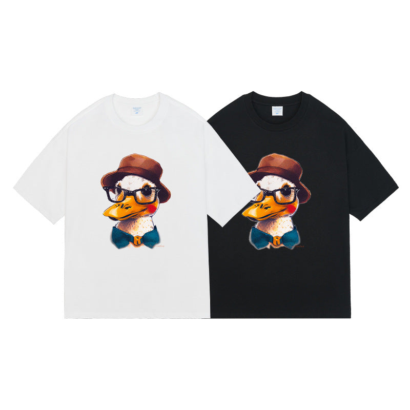 Men's T-Shirts - Short Sleeve Crewneck Cotton Duck Print Tee S - 2XL Tee