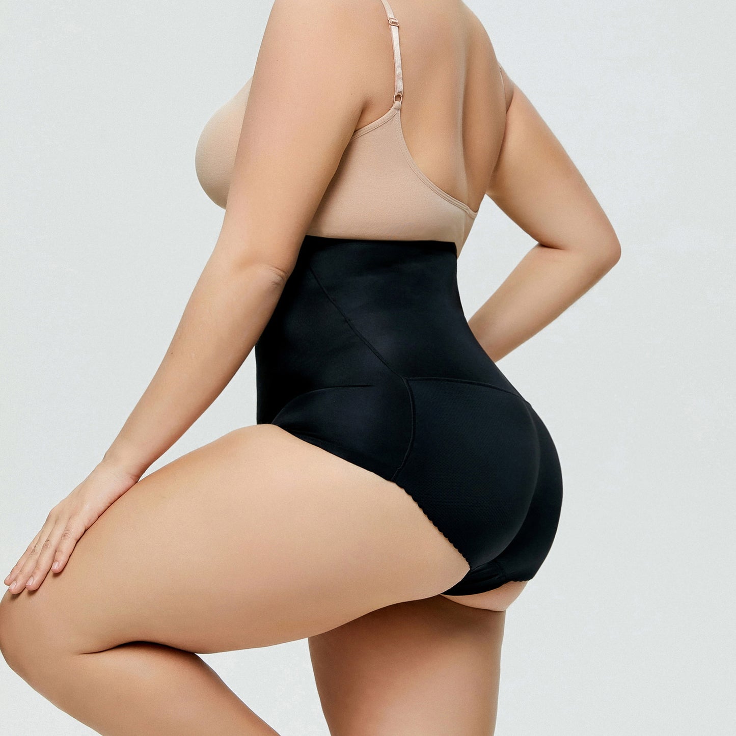 Slim Bodysuit for Women High Waisted Tuck Pants Women Seamless Hip Raise Hip Lift Tights Bodybuilding Girdle Body Shaping Triangle Fake Butt Lifting Panties