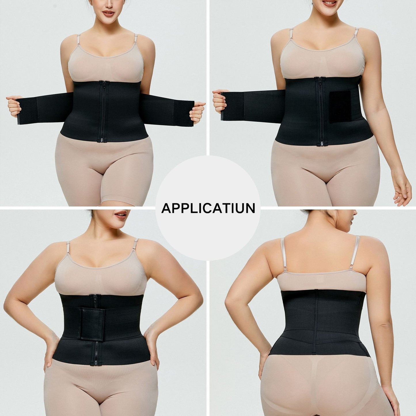 Slim Bodysuit for Women Slim Bodysuit for Women plus Size Girdle Belt Female Belly-Flattening Tool Postpartum Waist-Slimming Strong Girdle Belly Band Waist Trainer