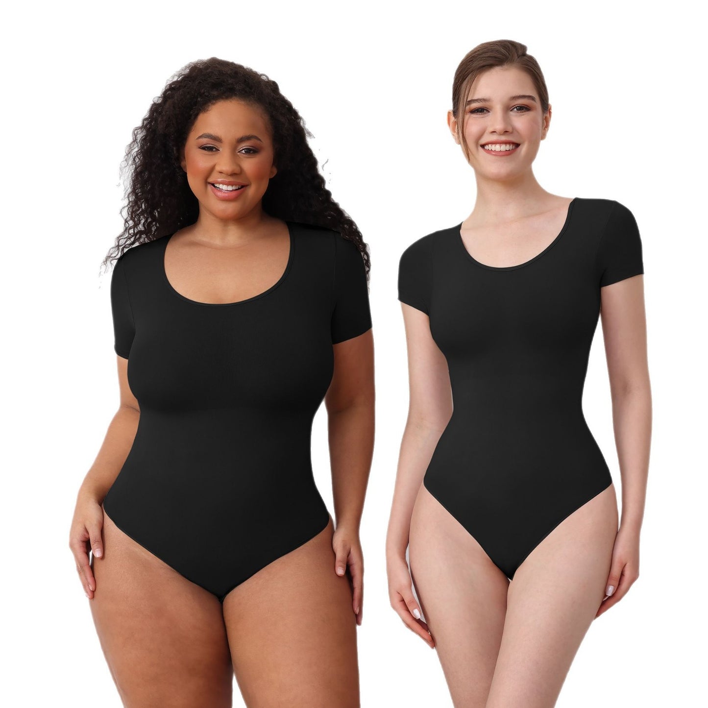 Slimming Bodysuit for Women Slimming Bodysuit for Women Shapewwear Crew Neck Body-Shaping Corsets Short Sleeve Encryption Girdle T-Shaped Corset Skim Shapewear