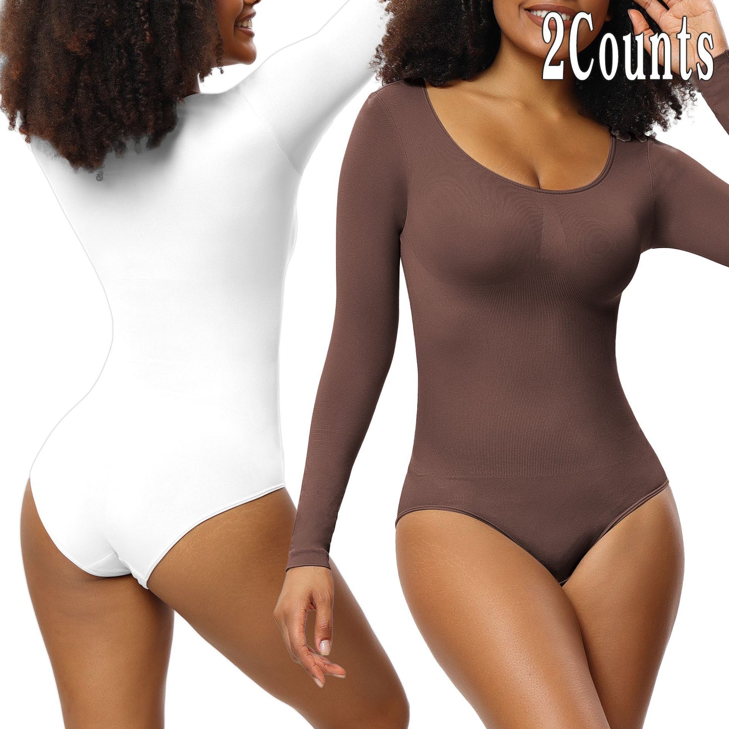 Slimming Bodysuit for Women Slimming Bodysuit for Women Bodysuit Women Bottoming Shirt Long Sleeve Corset Romper Underwear Body Shaper Seamless One-Piece Corset