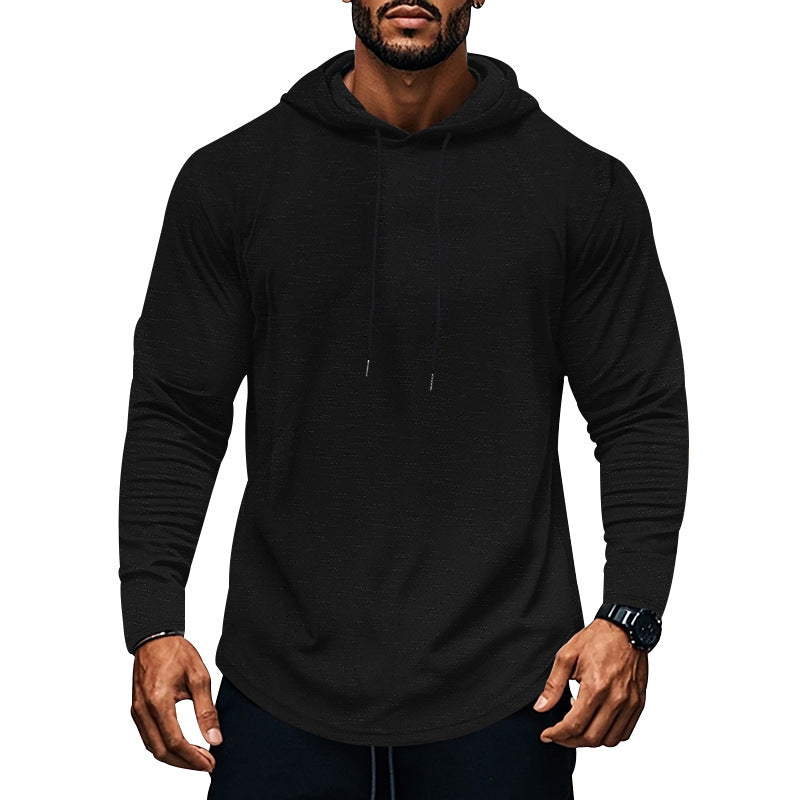 Men's Cotton Lightweight Casual Pullover Drawstring Hoodie With Pocket (Available In Big & Tall)