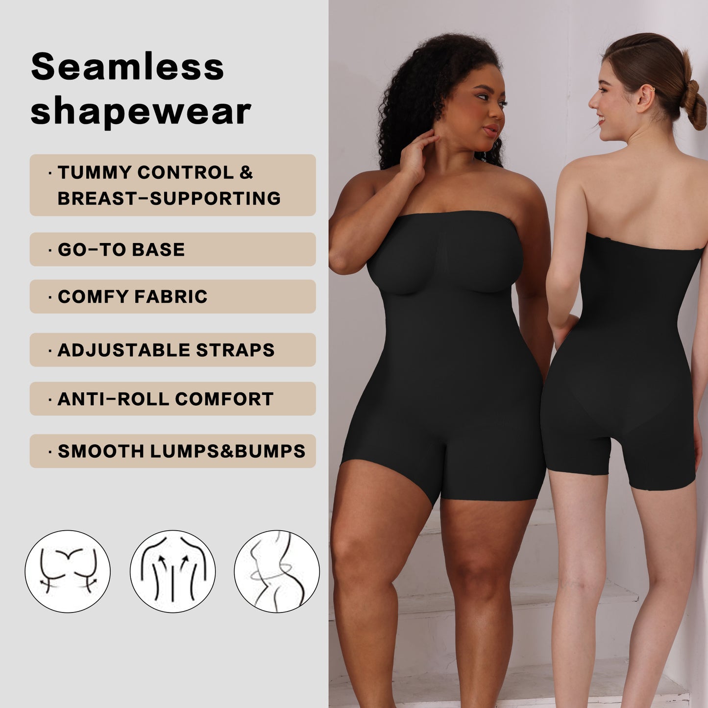 Slim Bodysuit for Women Slim Bodysuit for Women One-Piece Suit Women Seamless One-Piece Encryption High Quality One-Piece Bodysuit Skim Belly Contracting One-Piece Corset