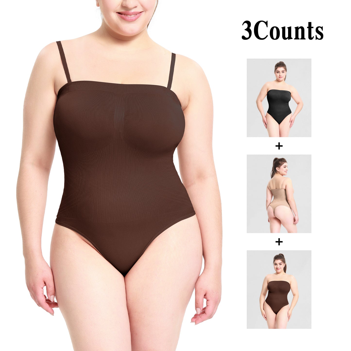 Slim bodysuit for women seamless corset belly contracting hip lifting T-back body shaping one-piece underwear women slim fit corset