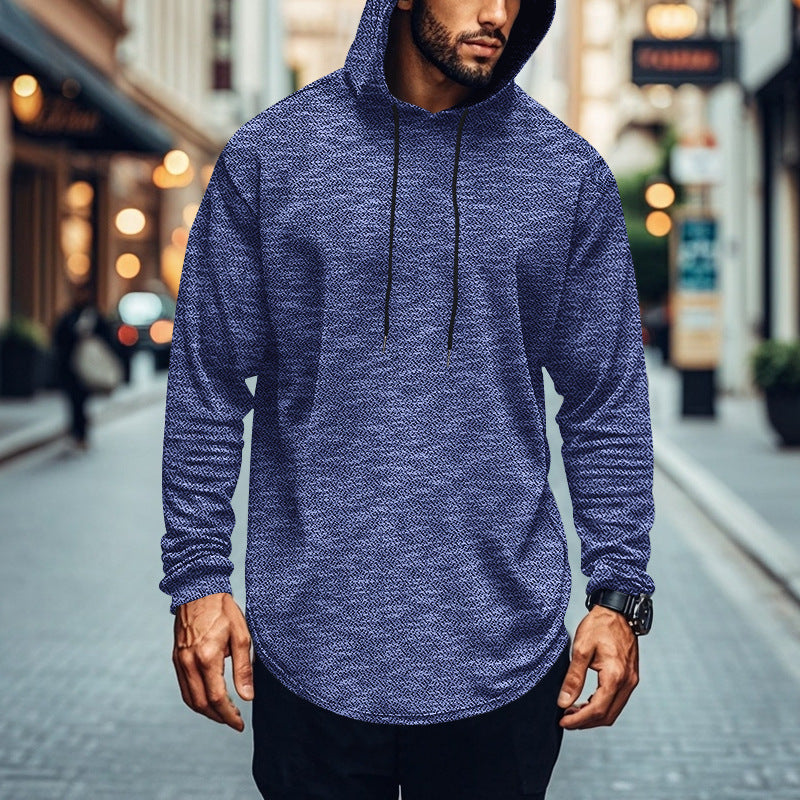 Men's Cotton Lightweight Casual Pullover Drawstring Hoodie With Pocket (Available In Big & Tall)