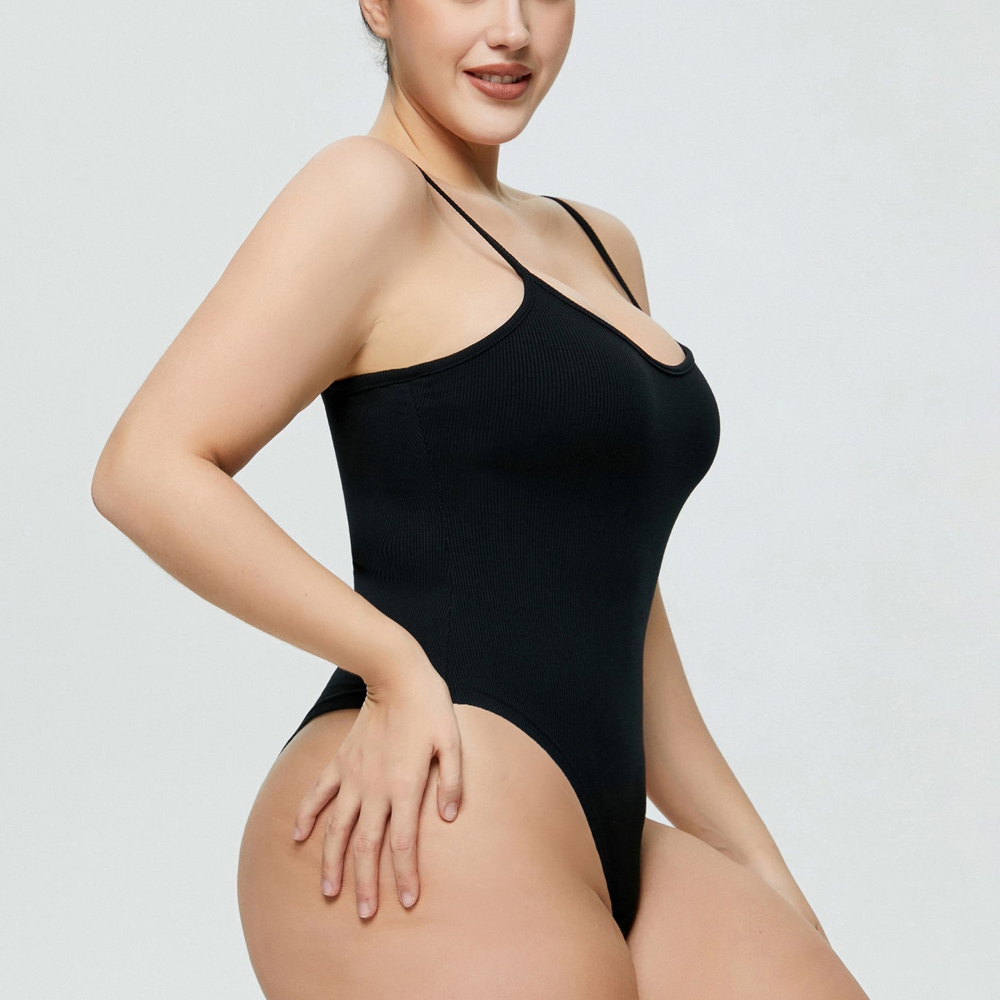 Slimming bodysuit for women plus size women's sexy triangle jumpsuit thread V-neck strap bodysuit female bodysuit