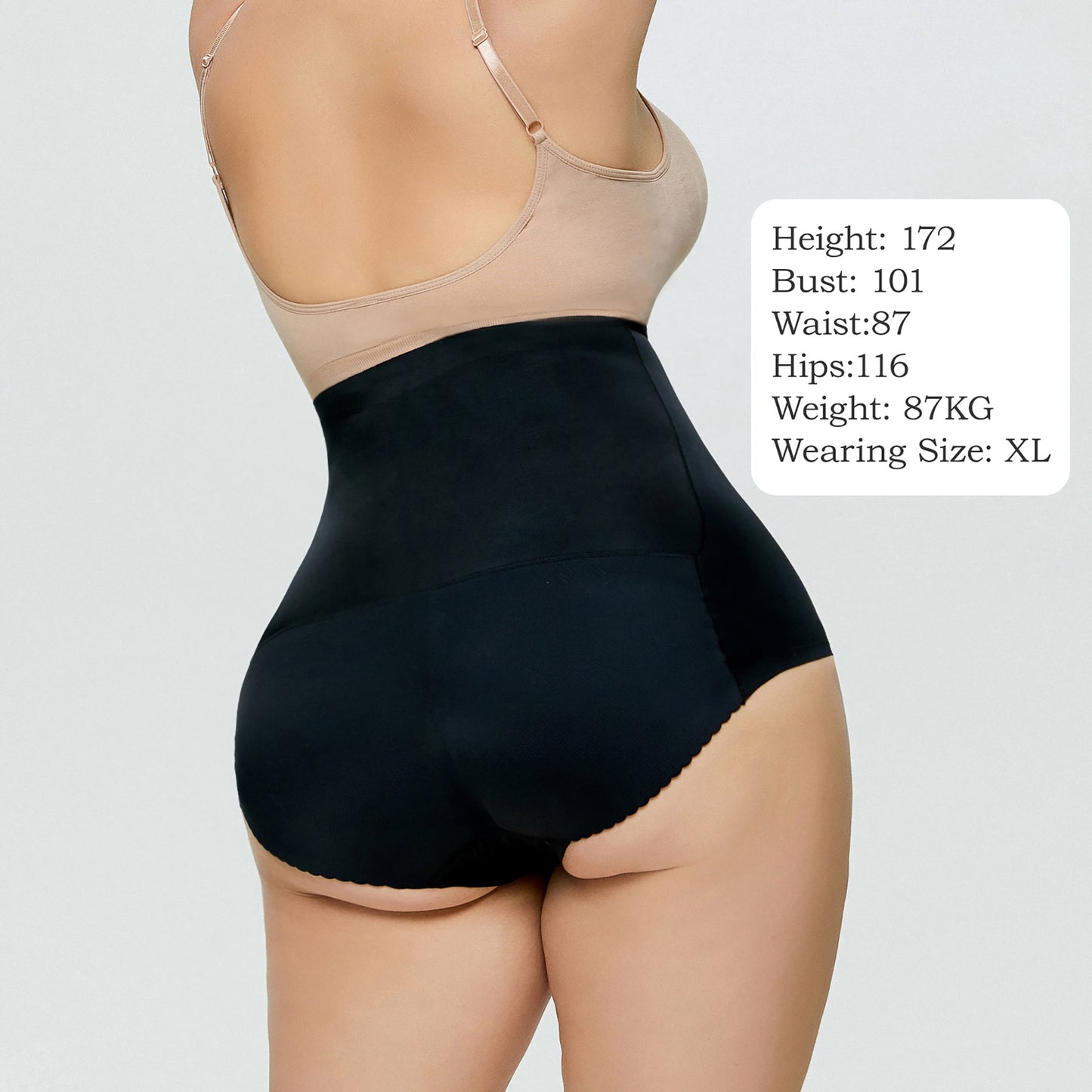 Slim Bodysuit for Women High Waisted Tuck Pants Women Seamless Hip Raise Hip Lift Tights Bodybuilding Girdle Body Shaping Triangle Fake Butt Lifting Panties