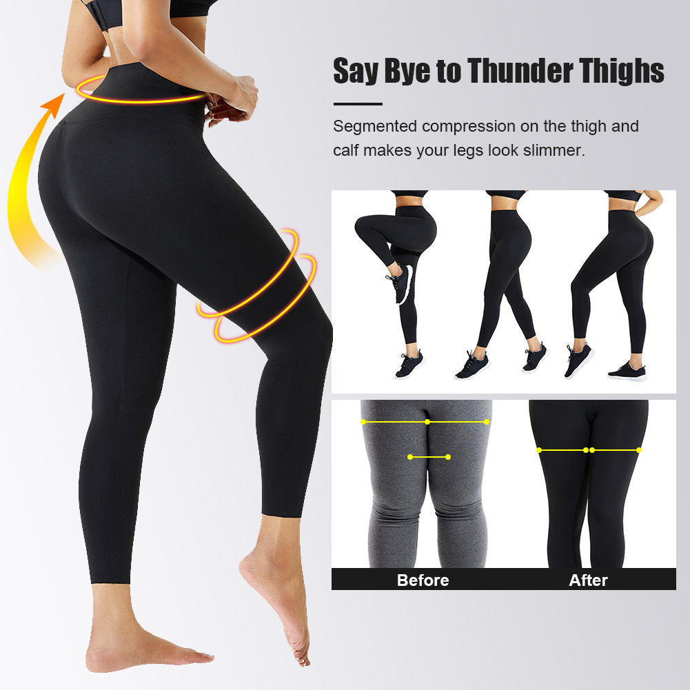 Slim Bodysuit for Women Slim Bodysuit for Women plus Size High Top Sports Belly Tight Pants Outer Wear Breasted Corset Bottoming Shark Pants Leggings