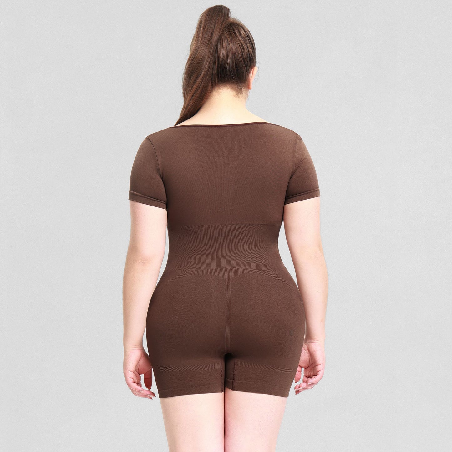 Slim Bodysuit for Women Slim Bodysuit for Women Girdle Jumpsuit Adult Women Outer Wear Bodybuilding Jumpsuits Short Sleeve Corset Hip Lifting Bodysuit