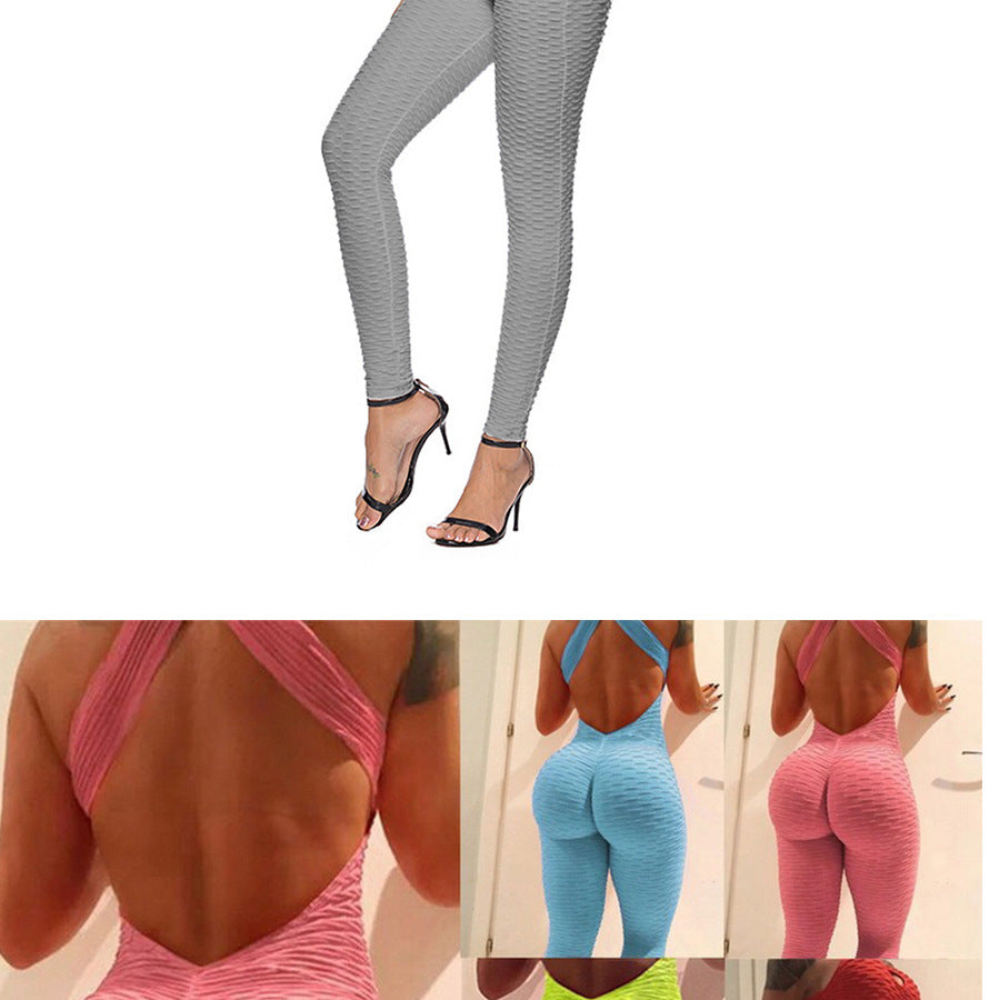 Leggings For Women New Yoga Wear Sexy Beauty Back Hip-Lift and Belly Shaping Workout Clothes Sports Suit Yoga Bodysuit Women