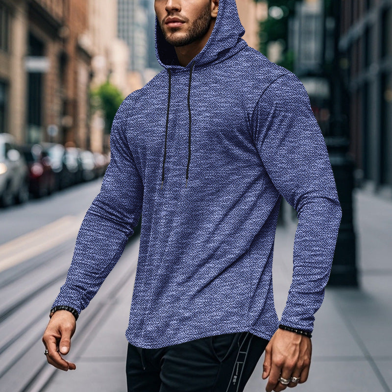 Men's Cotton Lightweight Casual Pullover Drawstring Hoodie With Pocket (Available In Big & Tall)