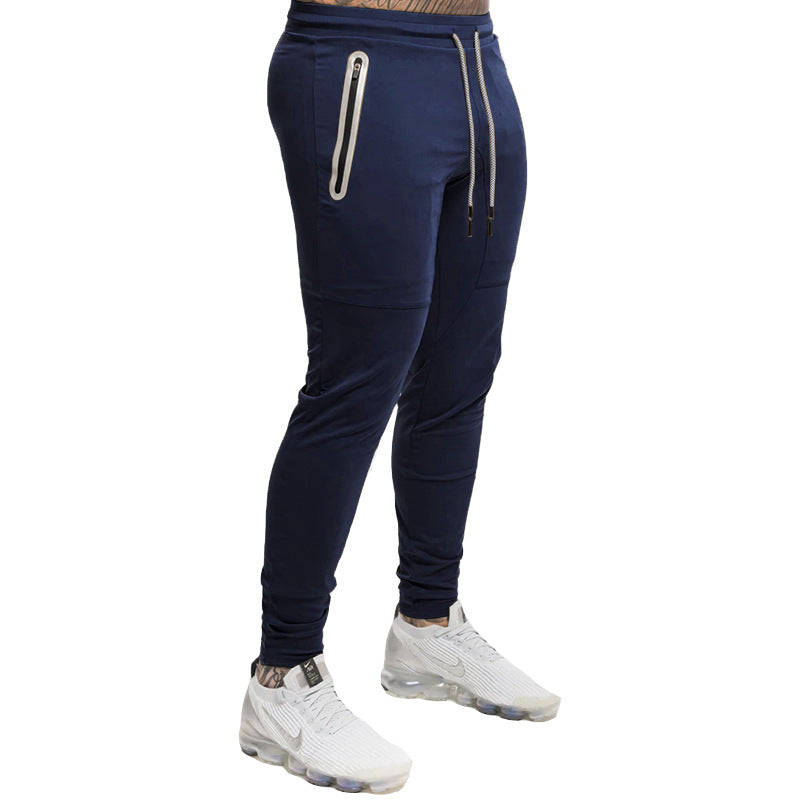 Muscle Fitness New Fitness Running Training Pants Men's Sports Outdoor Casual Pants Fashion Trend Pants