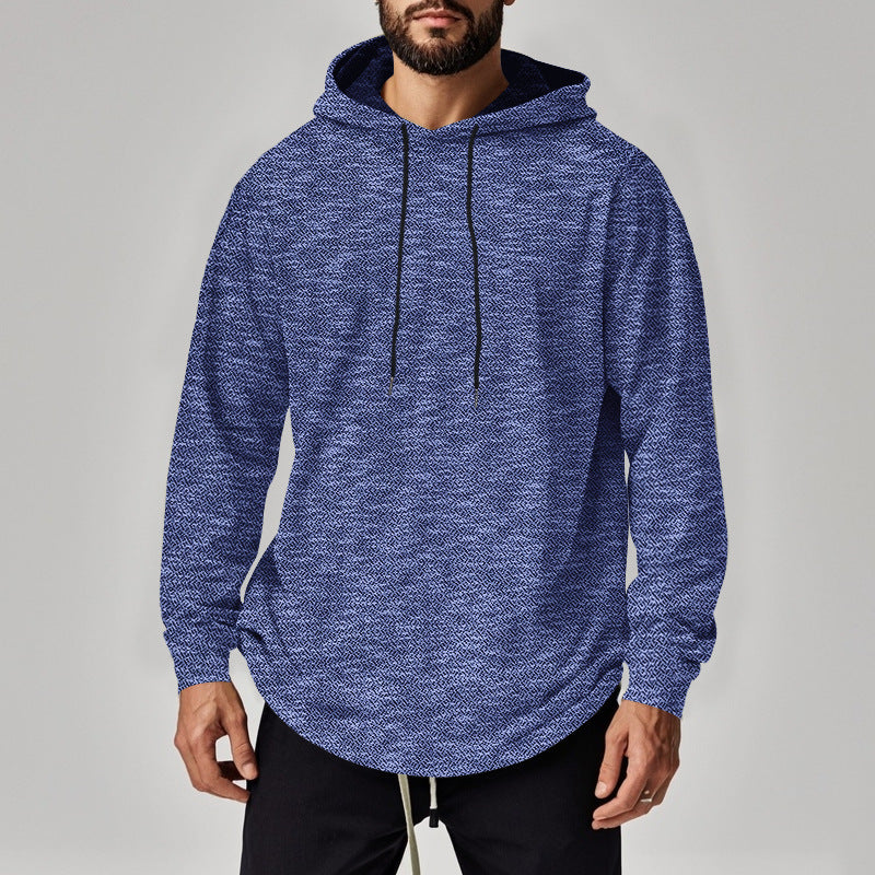 Men's Cotton Lightweight Casual Pullover Drawstring Hoodie With Pocket (Available In Big & Tall)