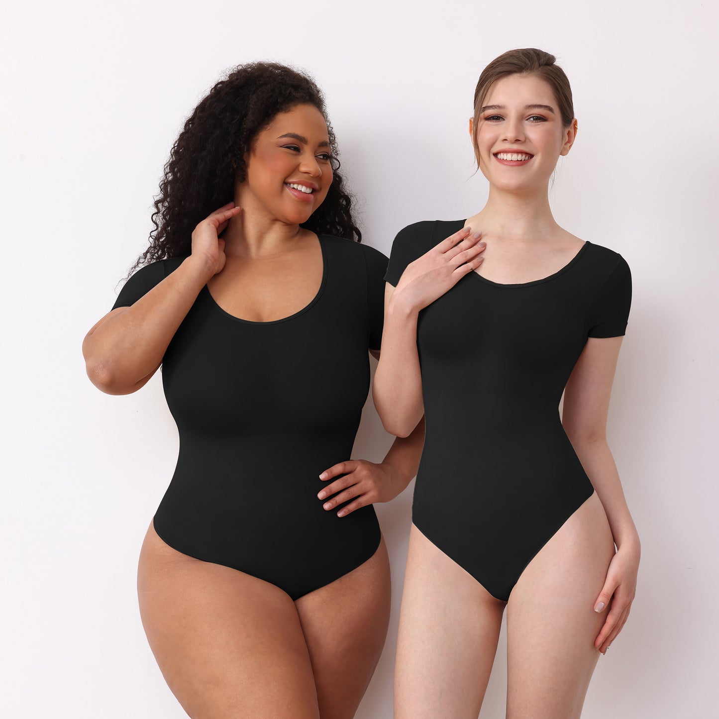 Slimming Bodysuit for Women Slimming Bodysuit for Women Shapewwear Crew Neck Body-Shaping Corsets Short Sleeve Encryption Girdle T-Shaped Corset Skim Shapewear