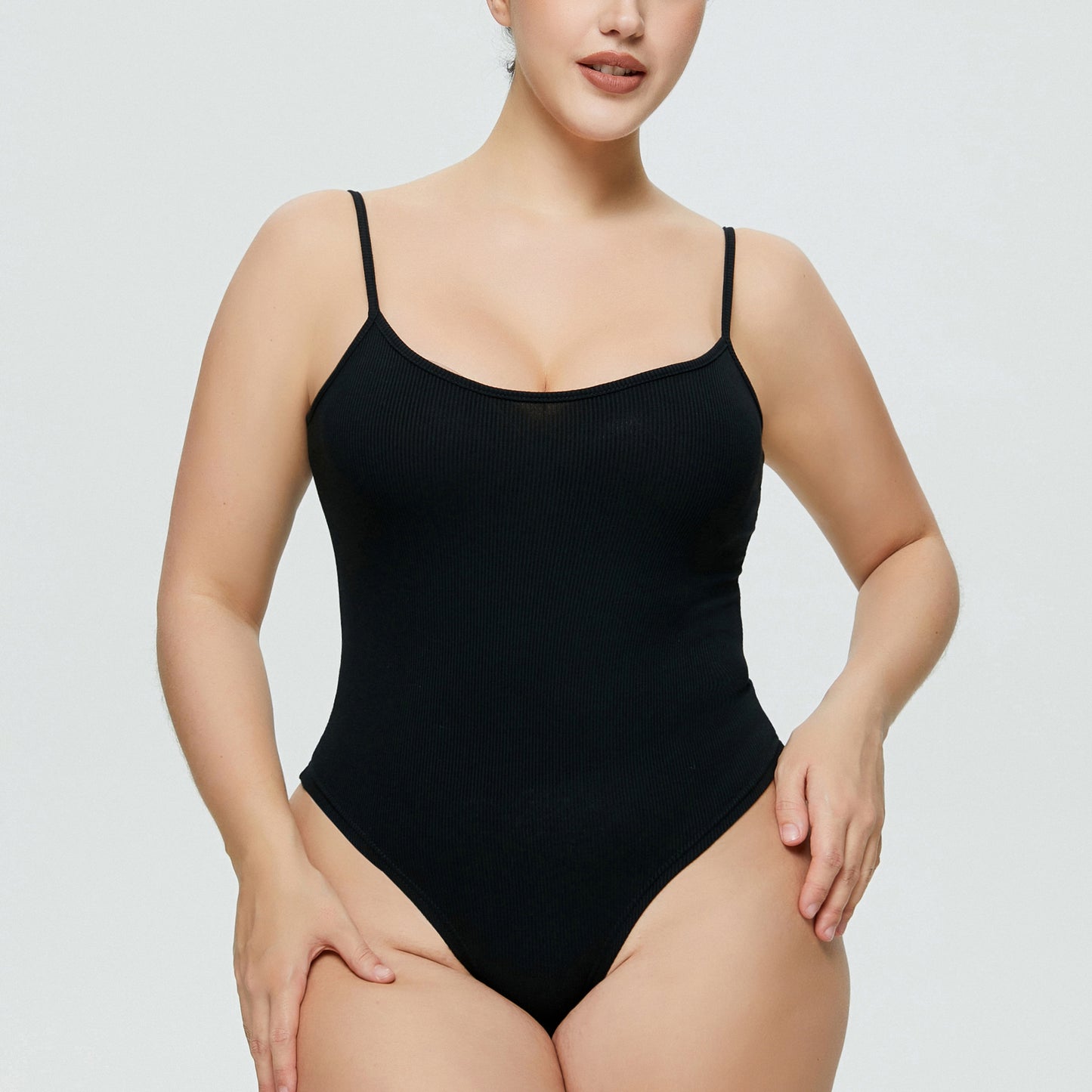 Slimming bodysuit for women plus size women's sexy triangle jumpsuit thread V-neck strap bodysuit female bodysuit