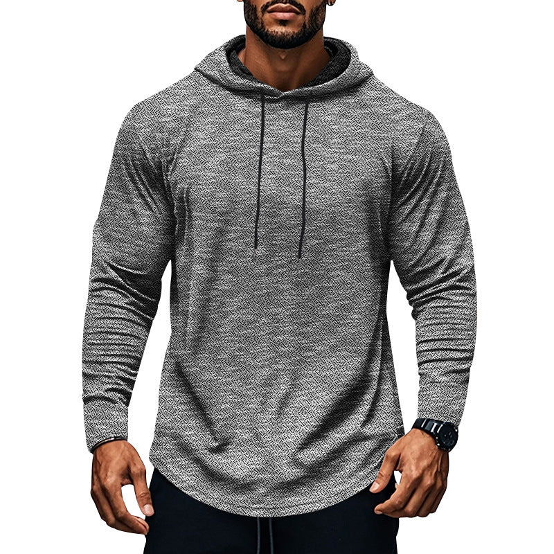 Men's Cotton Lightweight Casual Pullover Drawstring Hoodie With Pocket (Available In Big & Tall)