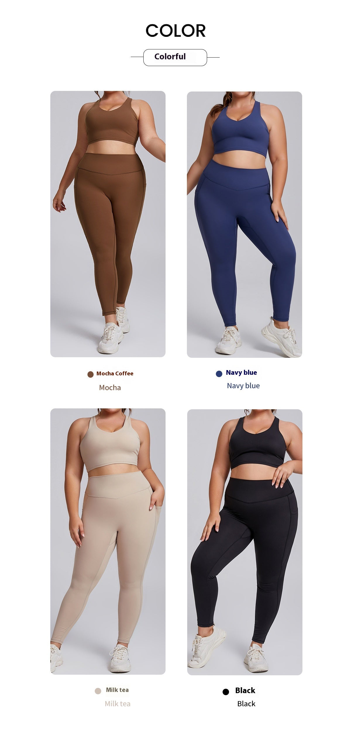 Leggings for Women Sexy plus Size Yoga Wear Suit Women's Tight Sportswear Two-Piece Bra Yoga Pants