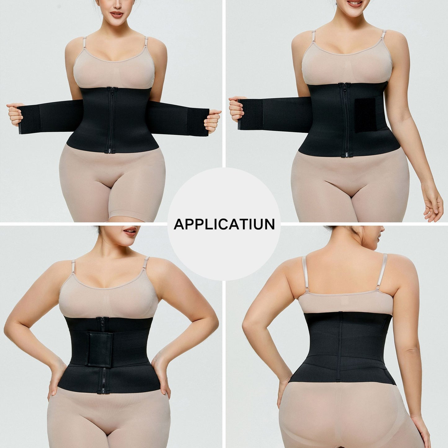 Slim Bodysuit for Women Slim Bodysuit for Women plus Size Girdle Belt Female Belly-Flattening Tool Postpartum Waist-Slimming Strong Girdle Belly Band Waist Trainer