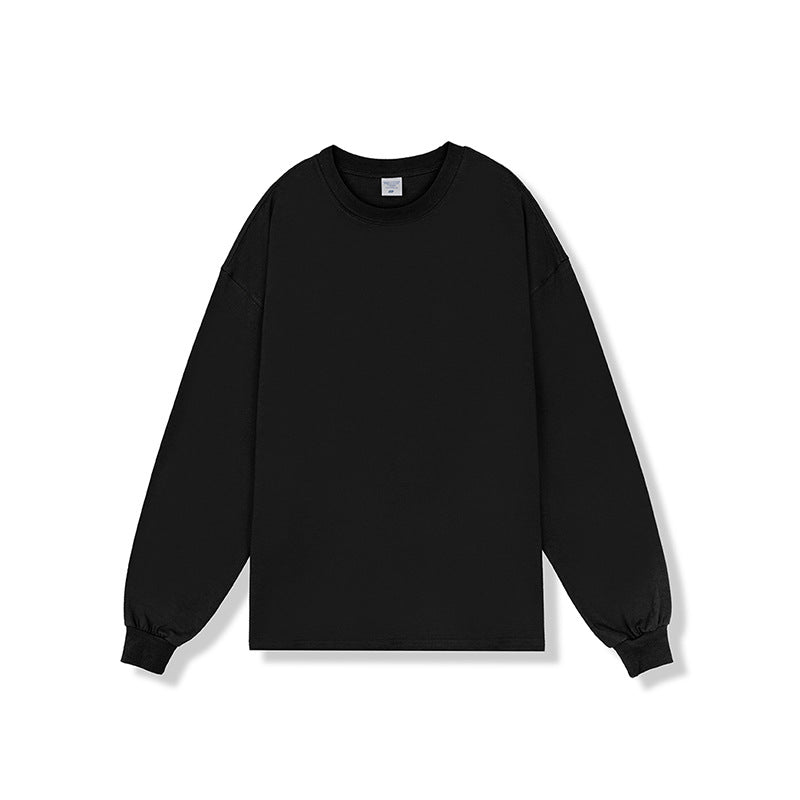 Men's T-Shirts - Long Sleeve Crew Neck Cotton Plain Tee S - 2XL Tee