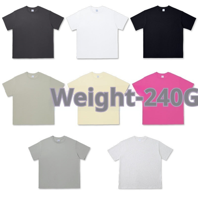 Men's T-Shirts - Short Sleeve Crew Neck Cotton Solid Tee S - 2XL Tees