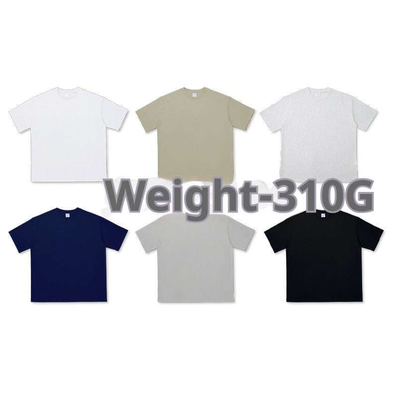 Men's T-Shirt - Short Sleeve Solid Crew Neck Soft Fit Tee S - 2XL Fresh Classic Tee