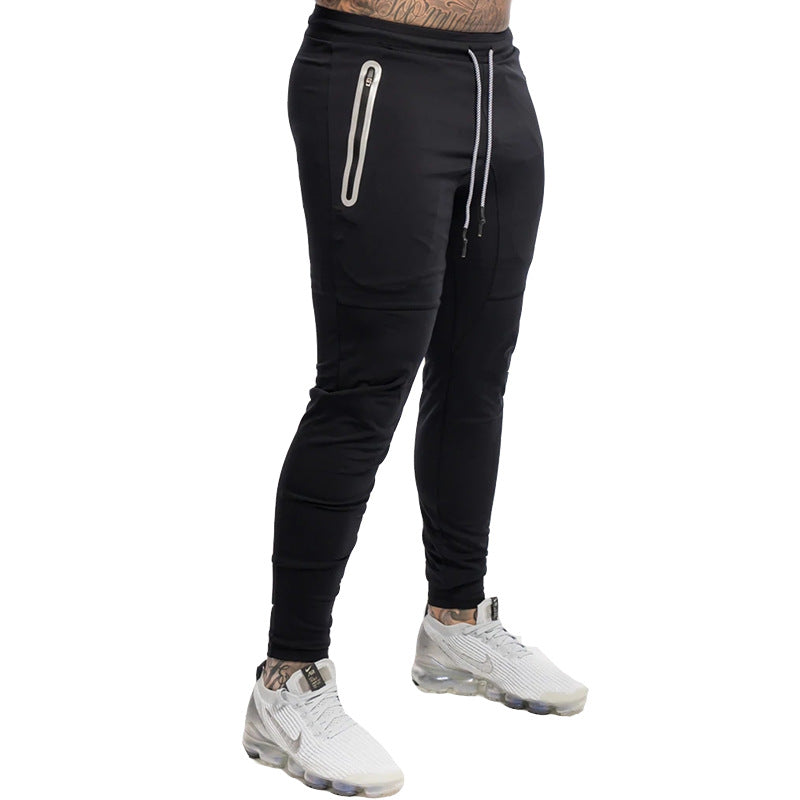 Muscle Fitness New Fitness Running Training Pants Men's Sports Outdoor Casual Pants Fashion Trend Pants