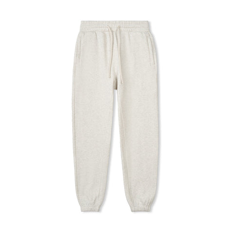 Men's solid color sweater round neck padded thickened men's pants American suit tide retro loose