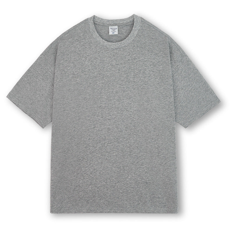 Men's T-Shirts - Short Sleeve Crew Neck Cotton Solid Tone Tee S - 2XL Tee