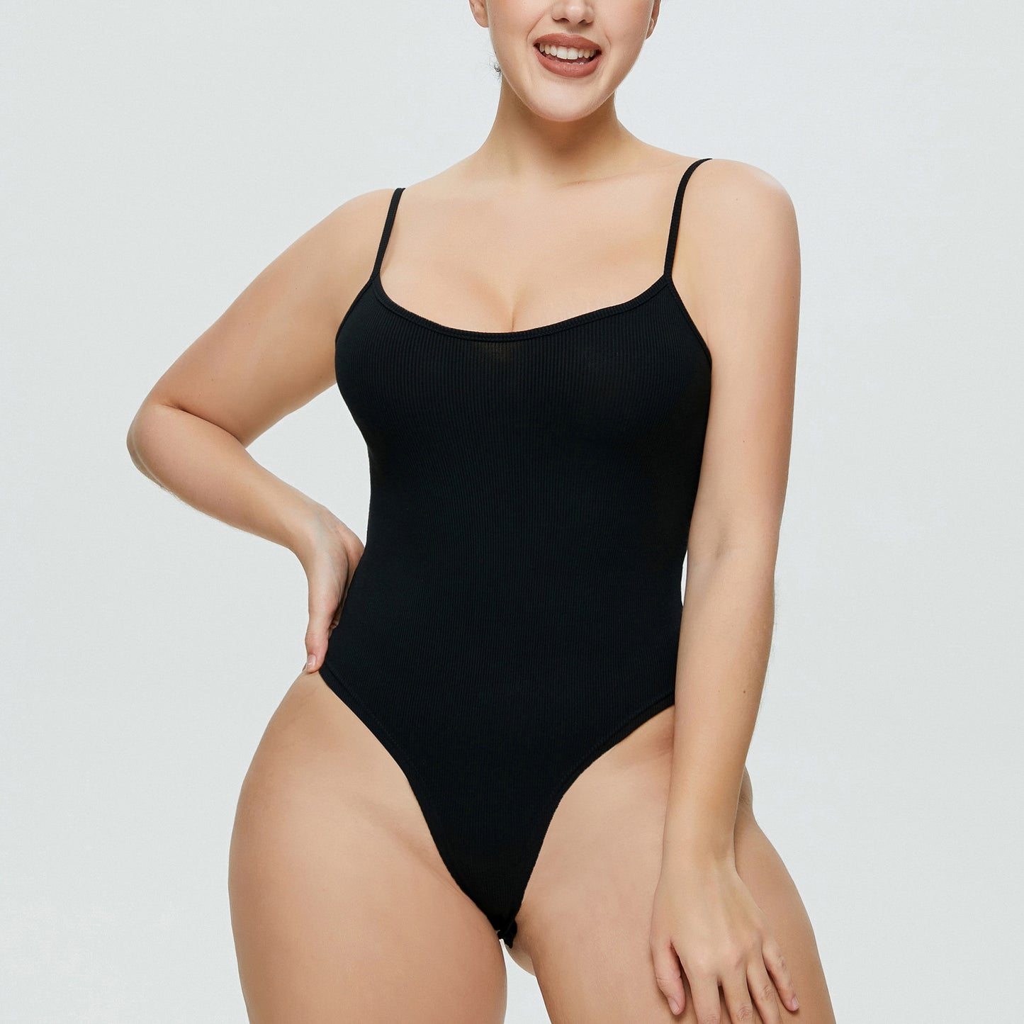 Slimming bodysuit for women plus size women's sexy triangle jumpsuit thread V-neck strap bodysuit female bodysuit