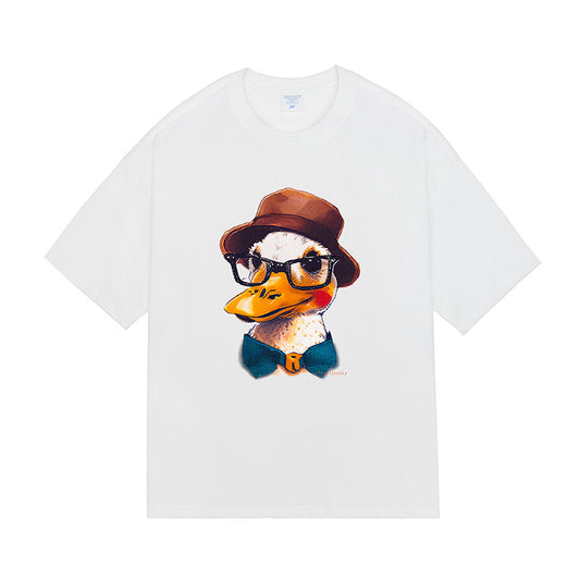 Men's T-Shirts - Short Sleeve Crewneck Cotton Duck Print Tee S - 2XL Tee