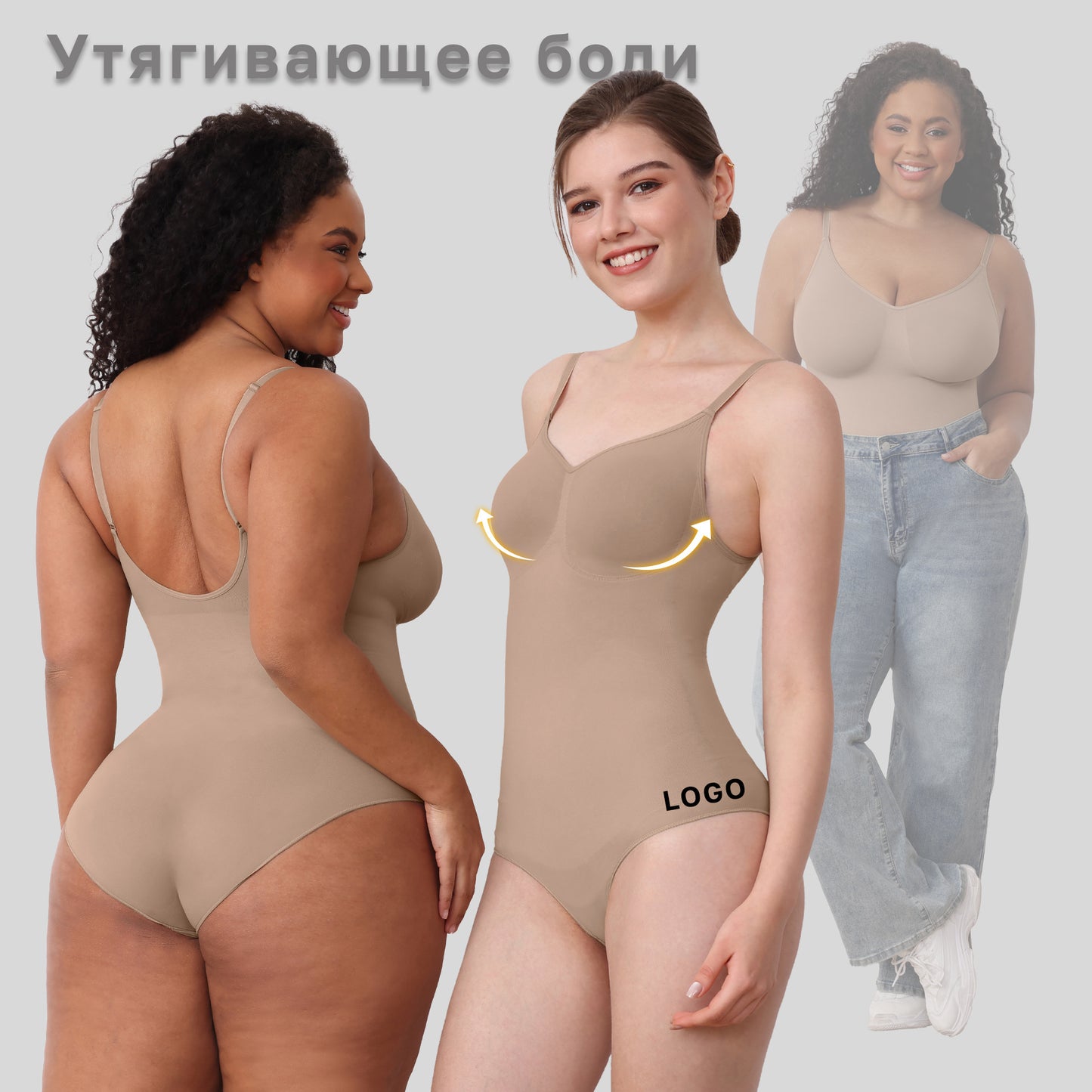 Slim Bodysuit for Women Body-Shaping Corsets Sling Encryption High Quality Strong Pressure Body Shaping Clothes Body Shaping