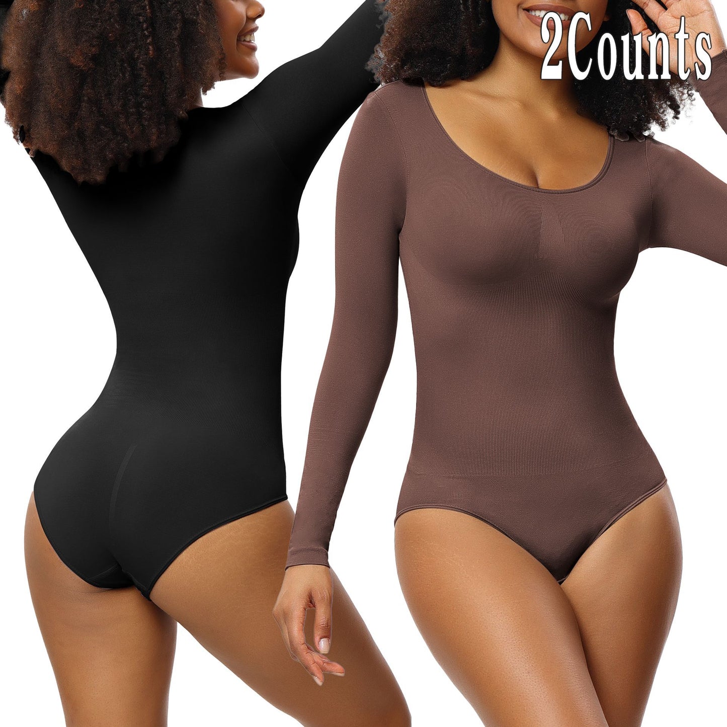 Slimming Bodysuit for Women Slimming Bodysuit for Women Bodysuit Women Bottoming Shirt Long Sleeve Corset Romper Underwear Body Shaper Seamless One-Piece Corset