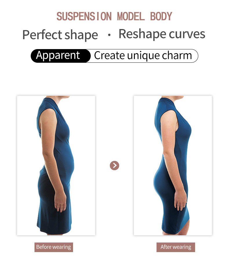 Slim Bodysuit for Women Belly and Waist Shaping Triangle Jumpsuit Seamless Hip-Lift and Belly Shaping Tight One-Piece