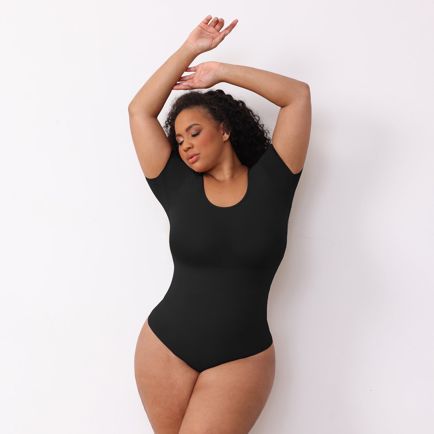 Slimming Bodysuit for Women Slimming Bodysuit for Women Shapewwear Crew Neck Body-Shaping Corsets Short Sleeve Encryption Girdle T-Shaped Corset Skim Shapewear