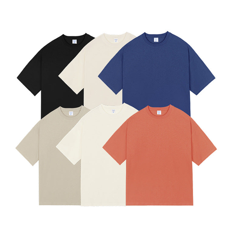 Men's T-Shirts - Short Sleeve Crew Neck Cotton Solid Tone Tee S - 2XL