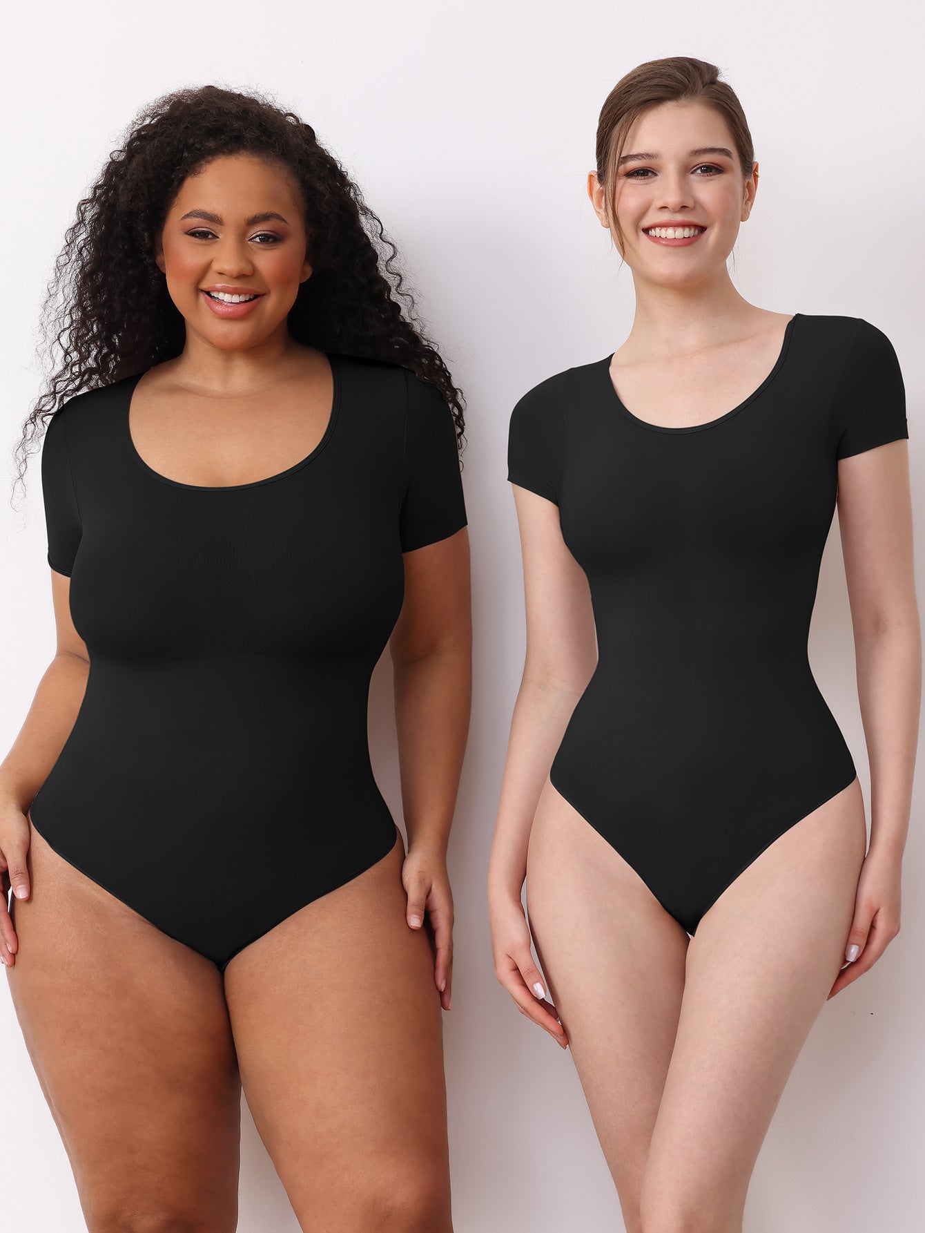 Slimming Bodysuit for Women Slimming Bodysuit for Women Shapewwear Crew Neck Body-Shaping Corsets Short Sleeve Encryption Girdle T-Shaped Corset Skim Shapewear