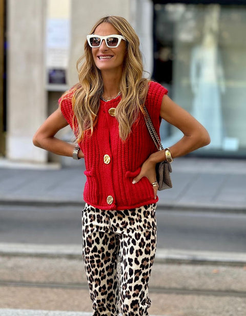 Women's Loose Knit Sweaters with Three-Quarter Sleeves