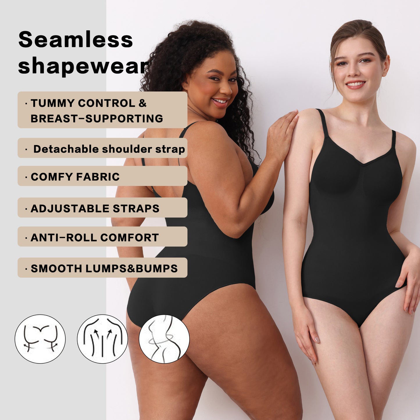 Slim Bodysuit for Women Body-Shaping Corsets Sling Encryption High Quality Strong Pressure Body Shaping Clothes Body Shaping