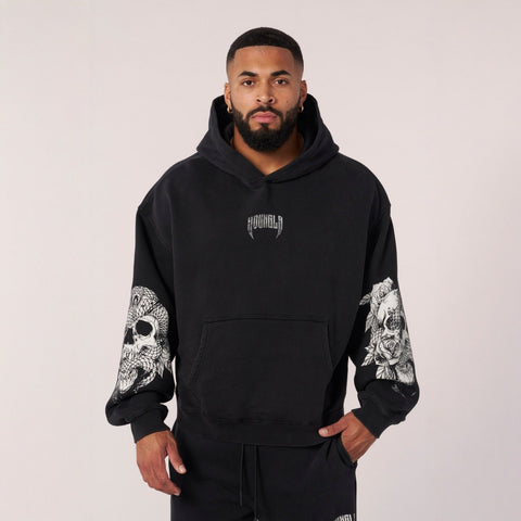 Youngla American Style Retro Fashion Brand Men's Hooded Sweater Autumn and Winter New Sports and Fitness Running Training Hoodie