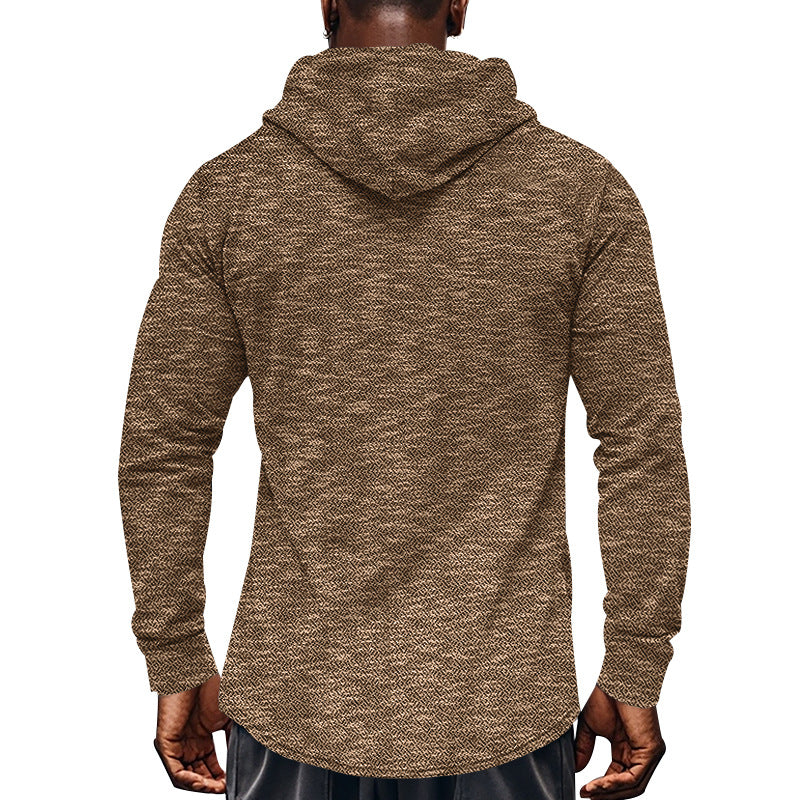 Men's Cotton Lightweight Casual Pullover Drawstring Hoodie With Pocket (Available In Big & Tall)