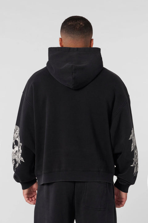 Youngla American Style Retro Fashion Brand Men's Hooded Sweater Autumn and Winter New Sports and Fitness Running Training Hoodie